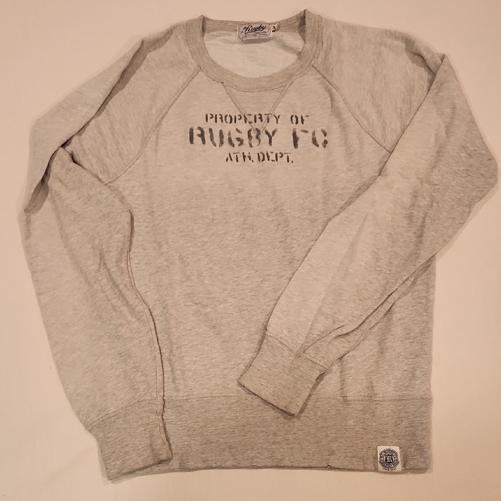 Rugby Ralph Lauren Gray Men's Athletic Sweater